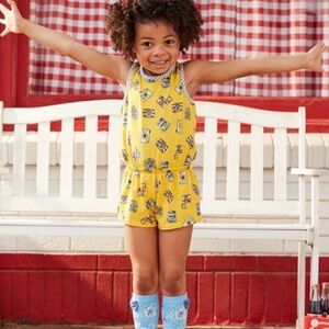 Matilda Jane Yellow Kids Matching Set